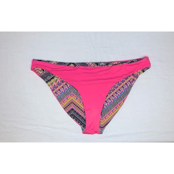 Pink patterned Halter Bikini tie in the back - Picture 4 of 4